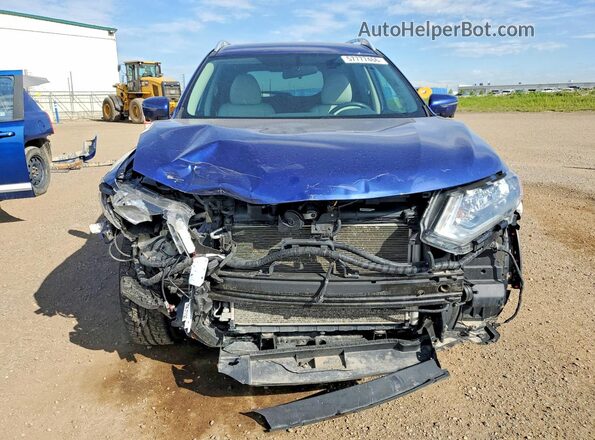 5N1AT2MV4HC794939 2017 NISSAN ROGUE Blue Вид спереду