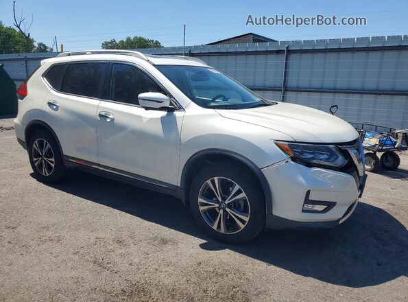 5N1AT2MV4HC796223 2017 NISSAN ROGUE White Delantero derecho