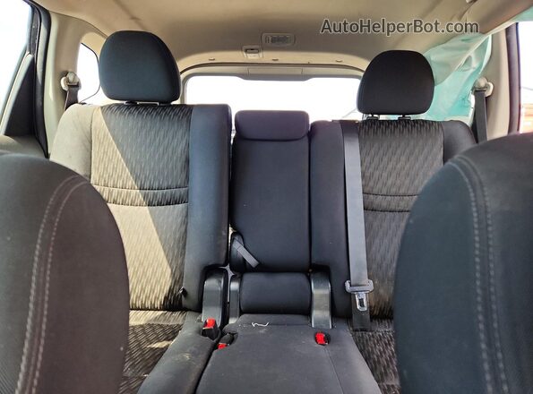 5N1AT2MV4HC865329 2017 NISSAN ROGUE Black Вид задніх сидінь