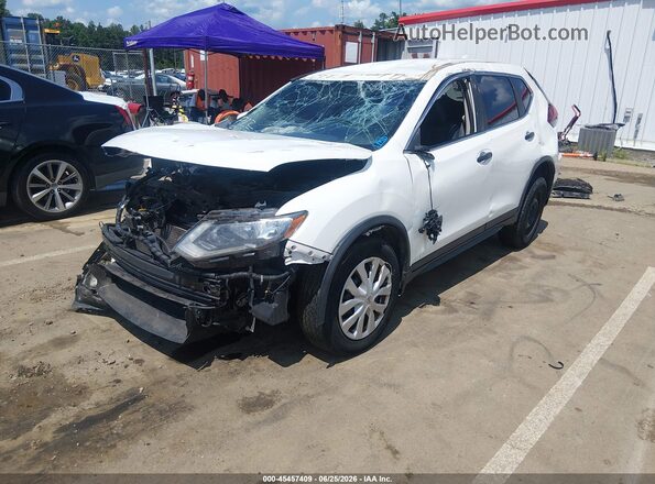 5N1AT2MV4JC700628 2018 NISSAN ROGUE White Передня ліва чверть