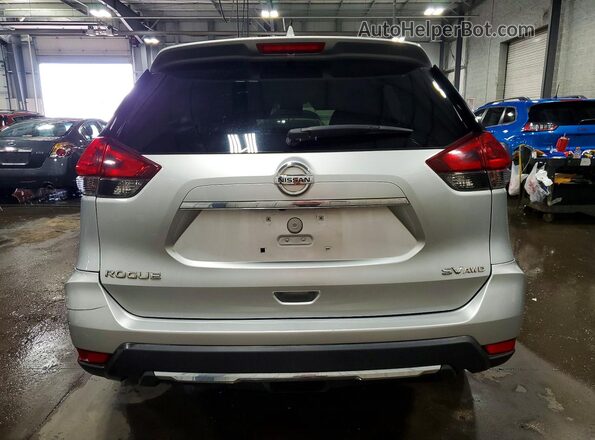 5N1AT2MV4JC711032 2018 NISSAN ROGUE Silver Rear view