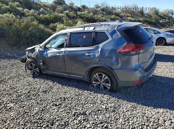 5N1AT2MV4JC743379 2018 NISSAN ROGUE Charcoal Задня ліва чверть