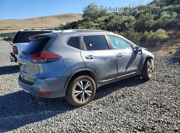 5N1AT2MV4JC743379 2018 NISSAN ROGUE Charcoal Задня права чверть