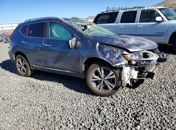 5N1AT2MV4JC743379 2018 NISSAN ROGUE Charcoal Передня права чверть