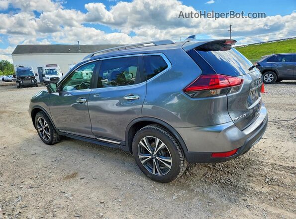 5N1AT2MV4JC744497 2018 NISSAN ROGUE Gray Tył lewy