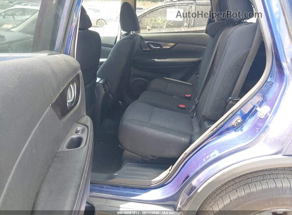 5N1AT2MV4JC762563 2018 NISSAN ROGUE Blue Widok naklejki z numerem VIN