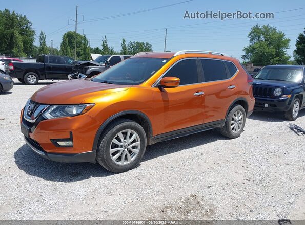 5N1AT2MV4JC770436 2018 NISSAN ROGUE Orange Передня ліва чверть