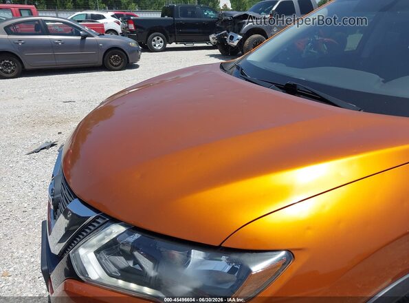 5N1AT2MV4JC770436 2018 NISSAN ROGUE Orange Вид спереду