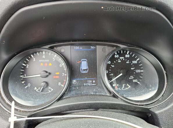 5N1AT2MV4KC702705 2019 NISSAN ROGUE Blue 
