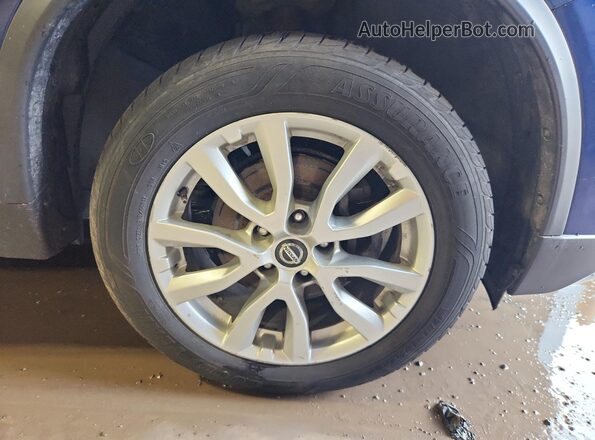 5N1AT2MV4KC702705 2019 NISSAN ROGUE Blue Панорамний вид салону 360°