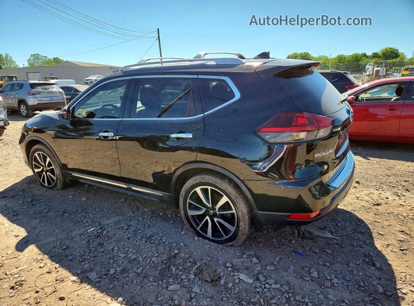 5N1AT2MV4KC786637 2019 NISSAN ROGUE Black უკანა მარცხენა