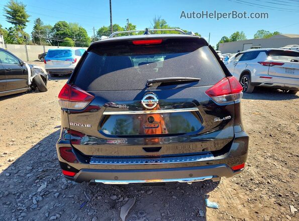 5N1AT2MV4KC786637 2019 NISSAN ROGUE Black უკანა ხედი