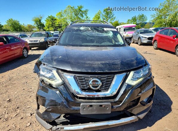 5N1AT2MV4KC786637 2019 NISSAN ROGUE Black წინა ხედი