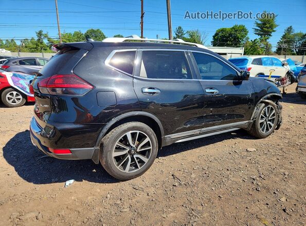 5N1AT2MV4KC786637 2019 NISSAN ROGUE Black უკანა მარჯვენა