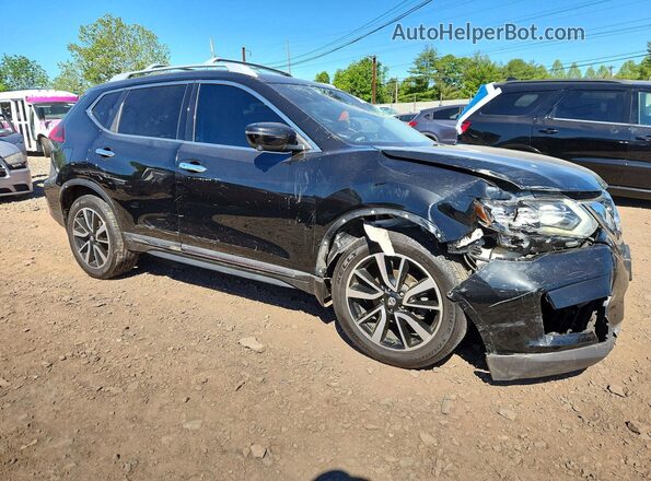 5N1AT2MV4KC786637 2019 NISSAN ROGUE Black წინა მარჯვენა