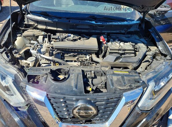 5N1AT2MV4KC786637 2019 NISSAN ROGUE Black ძრავის განყოფილების ხედი