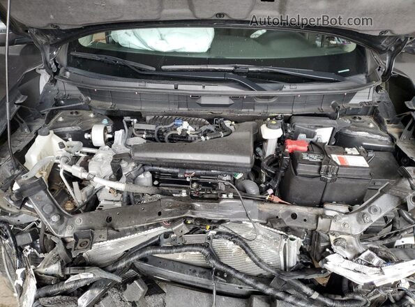 5N1AT2MV4KC817854 2019 NISSAN ROGUE Gray Engine compartment view