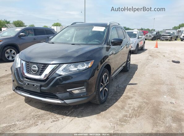 5N1AT2MV4LC701992 2020 NISSAN ROGUE Черный Передняя левая четверть