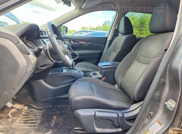 5N1AT2MV4LC744468 2020 NISSAN ROGUE Gray წინა სალონის ხედი