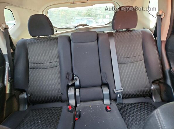 5N1AT2MV4LC744468 2020 NISSAN ROGUE Gray უკანა სავარძლების ხედი