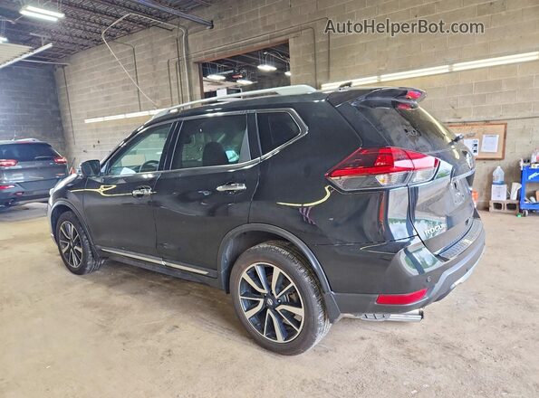 5N1AT2MV4LC749735 2020 NISSAN ROGUE Black Trasero izquierdo