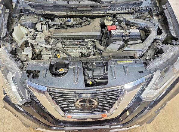 5N1AT2MV4LC749735 2020 NISSAN ROGUE Black Vista del compartimento del motor