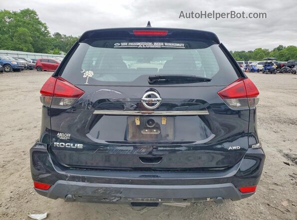 5N1AT2MV4LC750836 2020 NISSAN ROGUE Black უკანა ხედი