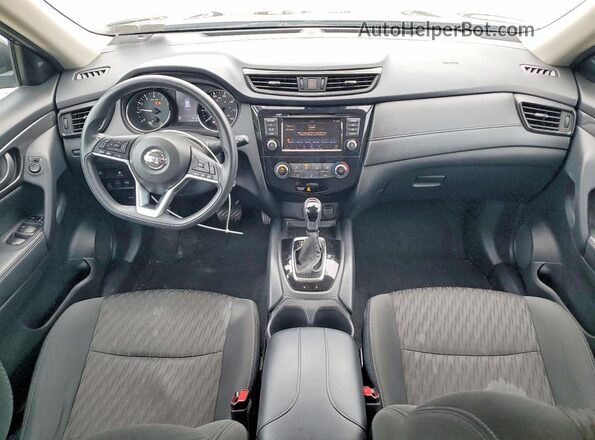 5N1AT2MV4LC750836 2020 NISSAN ROGUE Black წინა პანელის ხედი