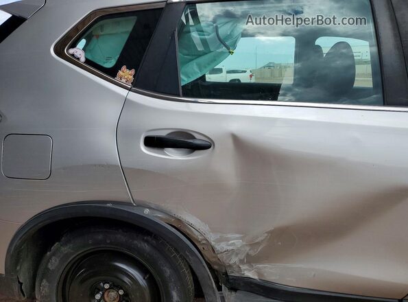 5N1AT2MV5GC764038 2016 NISSAN ROGUE Серебряный 