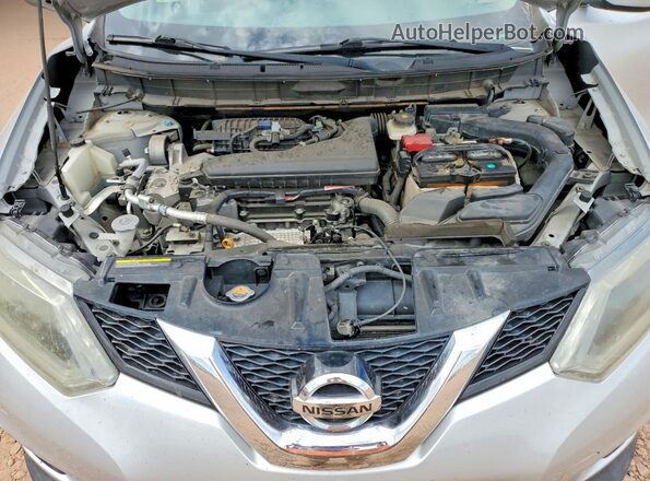 5N1AT2MV5GC764038 2016 NISSAN ROGUE Серебряный 