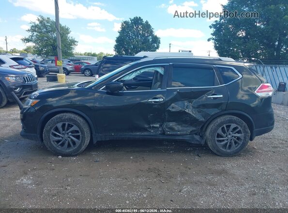 5N1AT2MV5GC781051 2016 NISSAN ROGUE Green Widok wnętrza 360 stopni