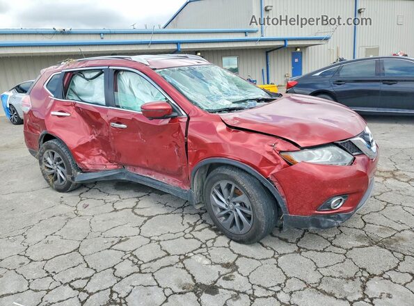 5N1AT2MV5GC810810 2016 NISSAN ROGUE Red 