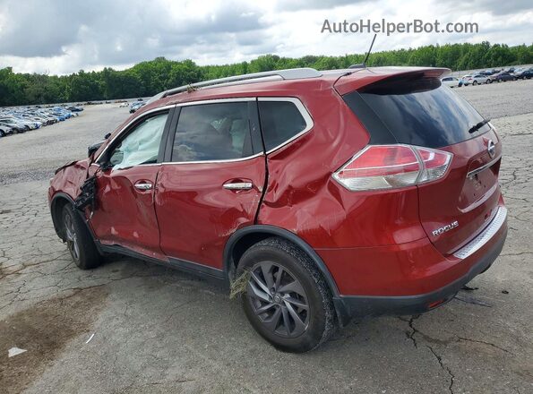 5N1AT2MV5GC810810 2016 NISSAN ROGUE Red 
