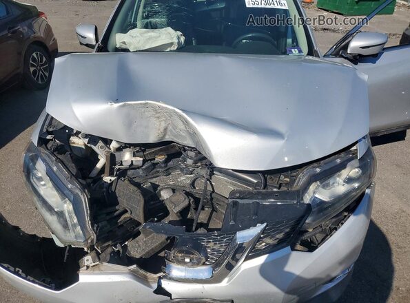 5N1AT2MV5GC827588 2016 NISSAN ROGUE Silver უკანა სალონის ხედი