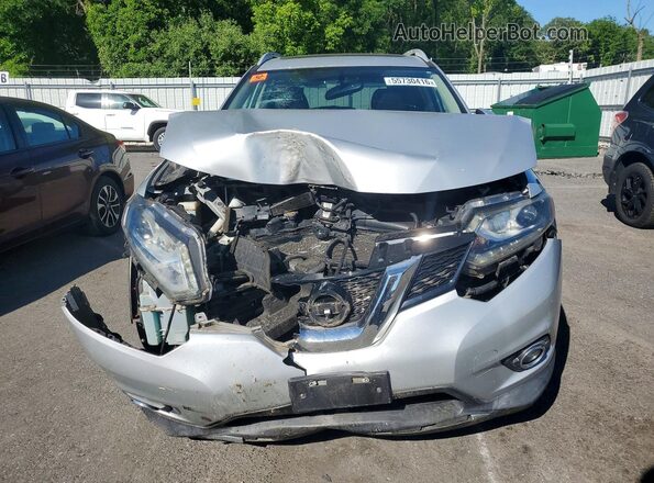 5N1AT2MV5GC827588 2016 NISSAN ROGUE Silver წინა ხედი