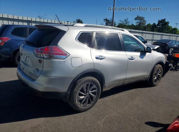 5N1AT2MV5GC827588 2016 NISSAN ROGUE Silver უკანა მარჯვენა