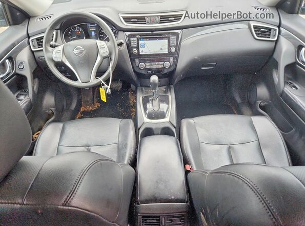 5N1AT2MV5GC847078 2016 NISSAN ROGUE Black Dashboard view