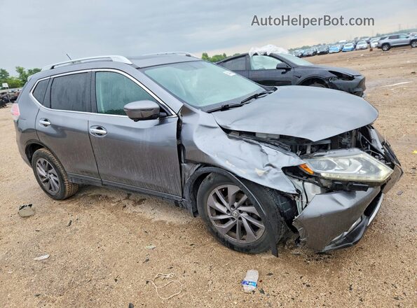 5N1AT2MV5GC847078 2016 NISSAN ROGUE Black Front right