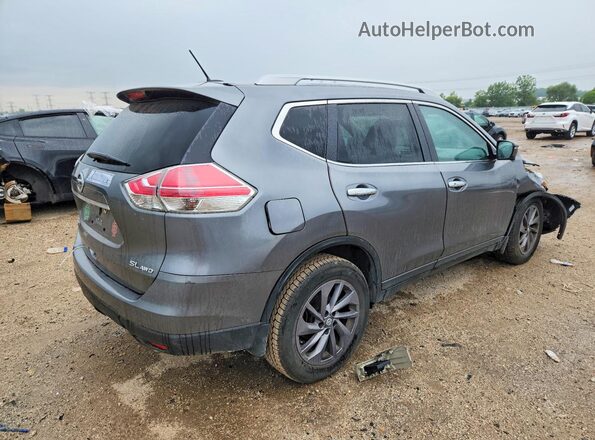 5N1AT2MV5GC847078 2016 NISSAN ROGUE Black Rear right