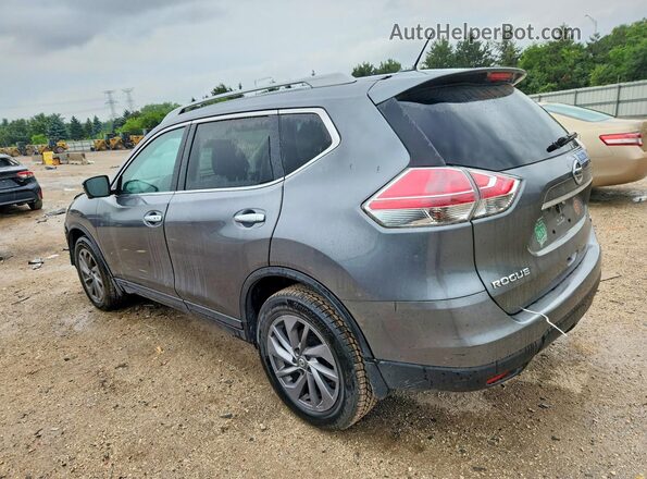 5N1AT2MV5GC847078 2016 NISSAN ROGUE Black Rear left