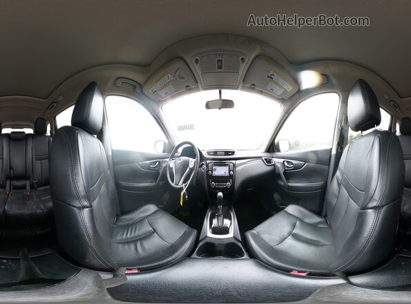 5N1AT2MV5GC847078 2016 NISSAN ROGUE Black VIN sticker view