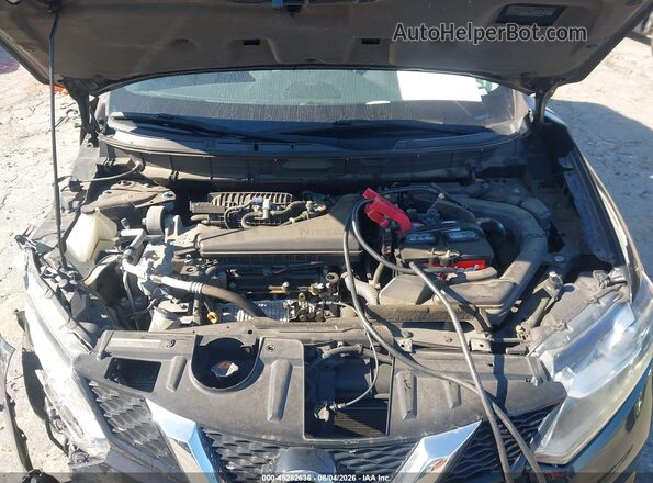 5N1AT2MV5GC855147 2016 NISSAN ROGUE Black Widok z tyłu