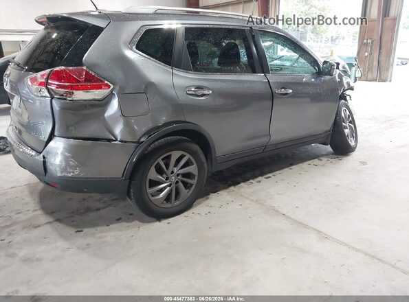 5N1AT2MV5GC871588 2016 NISSAN ROGUE Gray Rear right
