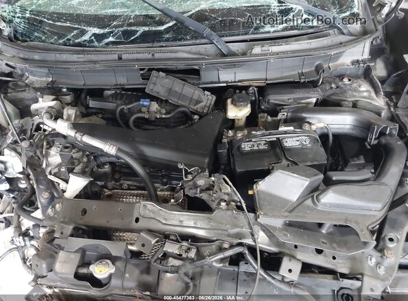 5N1AT2MV5GC871588 2016 NISSAN ROGUE Gray Rear view