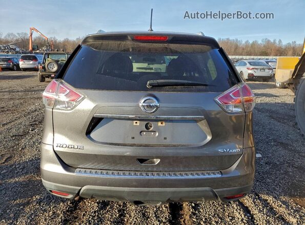 5N1AT2MV5GC919736 2016 NISSAN ROGUE Gray Vista trasera