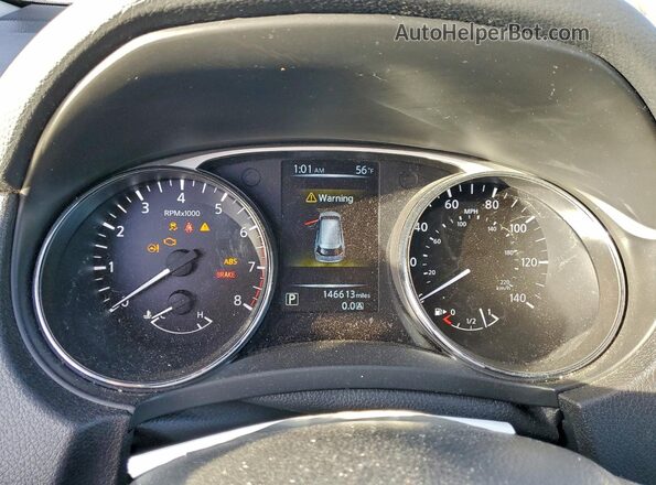 5N1AT2MV5GC919736 2016 NISSAN ROGUE Gray Vista del cuadro de instrumentos