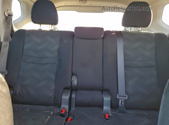 5N1AT2MV5GC919736 2016 NISSAN ROGUE Gray Vista de los asientos traseros