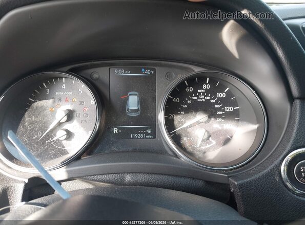 5N1AT2MV5HC765790 2017 NISSAN ROGUE Черный Вид задних сидений