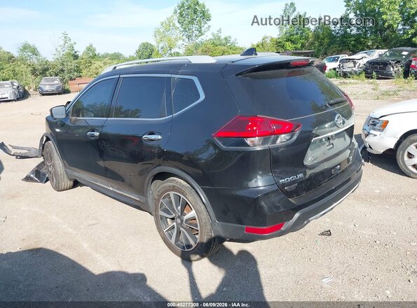 5N1AT2MV5HC765790 2017 NISSAN ROGUE Черный Задняя левая четверть