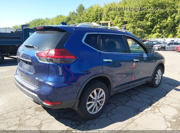 5N1AT2MV5HC810582 2017 NISSAN ROGUE Blue Tył prawy